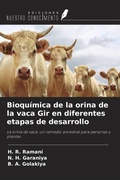 Cover: Bioqu&iacute;mica de la orina de la vaca Gir en diferentes etapas de desarrollo - Ediciones Nuestro Conocimiento
