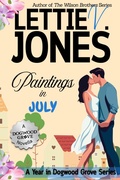 Cover: Paintings in July - Lettie Jones