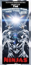 Cover: The Attack of Financial Creatures Love Battle of The Precious Metal Stone Ninjas part 11 Diamond Ruthenium Man - Edward Thompson