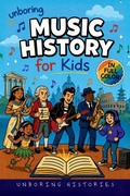 Cover: Unboring Music History for Kids - Unboring Histories