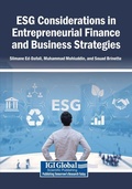 Cover: ESG Considerations in Entrepreneurial Finance and Business Strategies - Business Science Reference