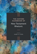 Cover: The Oxford Handbook of New Testament Rhetoric - Oxford University Press