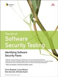 Cover: Art of Software Security Testing, The - Addison Wesley
