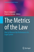 Cover: The Metrics of the Law - Springer