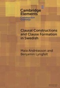 Cover: Clausal Constructions and Clause Formation in Swedish - Cambridge University Press