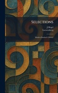 Cover: Selections - Tradd Street Press