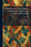Cover: University of Illinois Studies in Language and Literature - Tradd Street Press