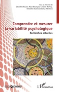 Cover: Comprendre et mesurer la variabilite psychologique - Editions L'Harmattan