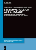 Cover: Systemvergleich als Aufgabe - De Gruyter