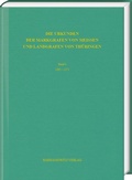 Cover: Die Urkunden der Markgrafen von Meissen und Landgrafen von Th&uuml;ringen. Abteilung A: Die Urkunden von 948 bis 1380, Band 6: 1265-1272 - Harrassowitz Verlag