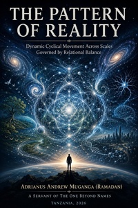 Enlarge image Cover: The Pattern Of Reality: Dynamic Cyclical Movement Across Scales Governed By Relational Balance - Adrianus Andrew Muganga (Ramadan)