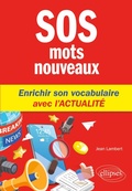 Cover: SOS mots nouveaux - ELLIPSES