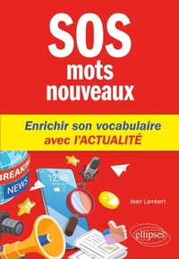 Enlarge image Cover: SOS mots nouveaux - ELLIPSES
