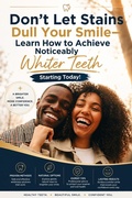 Cover: Don't Let Stains Dull Your Smile - Learn How to Achieve Noticeably Whiter Teeth Starting Today! - Pixel Books Store