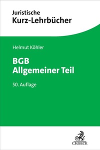 Bild vergrößern Bild: BGB Allgemeiner Teil - C.H.BECK