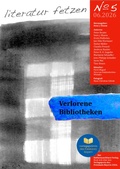 Cover: literatur fetzen - No. 5 - Kulturmaschinen Verlag