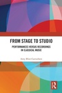 Cover: From Stage to Studio - Routledge