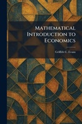 Cover: Mathematical Introduction to Economics - Tradd Street Press