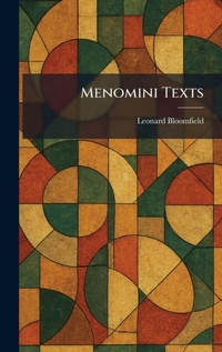Enlarge image Cover: Menomini Texts - Tradd Street Press