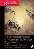 Cover: The Routledge Handbook on Meaningful Stakeholder Engagement - Routledge