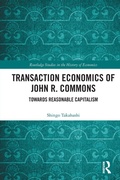 Cover: Transaction Economics of John R. Commons - Routledge