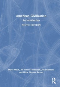 Enlarge image Cover: American Civilization - Routledge