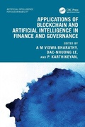 Cover: Applications of Blockchain and Artificial Intelligence in Finance and Governance - CRC Press
