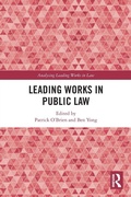 Cover: Leading Works in Public Law - Routledge
