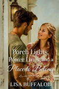 Cover: Porch Lights, Power Lines, and a Place to Belong - Lisa Brewer Buffaloe