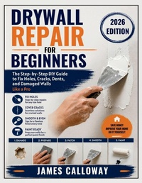 Enlarge image Cover: Drywall Repair for Beginners - Independently Published