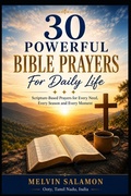 Cover: 30 Powerful Bible Prayers For Daily Life - 30 Powerful Bible Prayers For Daily Life