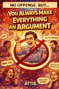 Cover: No Offense, But... You Always Make Everything an Argument - Independently Published