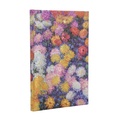 Cover: 12-Monatskalender 2027 Monets Chrysanthemen Mini Horizontal - Paperblanks Ltd.