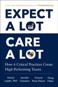 Cover: Expect A Lot, Care A Lot - Simon + Schuster LLC