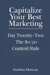 Enlarge image Cover: The 80/20 Content Rule - Independently Published