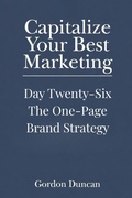 Cover: The One-Page Brand Strategy - The One-Page Brand Strategy