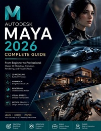 Enlarge image Cover: Autodesk Maya 2026 for Absolute Beginners - Autodesk Maya 2026 for Absolute Beginners