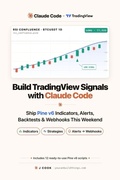 Cover: Build TradingView Signals with Claude Code - Independently Published