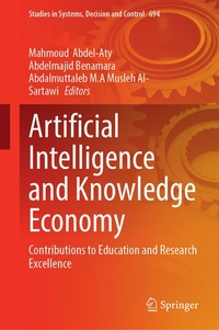 Enlarge image Cover: Artificial Intelligence and Knowledge Economy - Springer