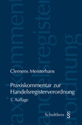 Cover: Praxiskommentar zur Handelsregisterverordnung - Schulthess Juristische Medien