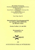 Cover: Internationales Forschungsgespr&auml;ch der Stiftung PRO ORIENTE zur Brester Union - Pustet, F