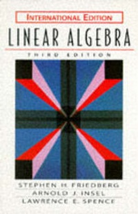 Enlarge image Cover: Linear Algebra - Pearson Education (US)