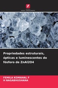 Cover: Propriedades estruturais, opticas e luminescentes do fosforo de ZnAl2O4 - Edicoes Nosso Conhecimento