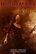 Cover: Nightmare Magazine, Issue 165 (June 2026) - Adamant Press
