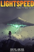 Cover: Lightspeed Magazine, Issue 193 (June 2026) - Adamant Press