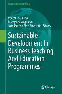 Enlarge image Cover: Sustainable Development In Business Teaching And Education Programmes - Springer