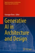 Cover: Generative AI in Architecture and Design - Springer