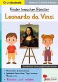Cover: Kinder besuchen K&uuml;nstler / Leonardo da Vinci - KOHL VERLAG Der Verlag mit dem Baum