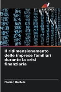 Cover: Il ridimensionamento delle imprese familiari durante la crisi finanziaria - Edizioni Sapienza