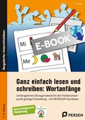 Cover: Ganz einfach lesen und schreiben: Wortanf&auml;nge - Persen Verlag